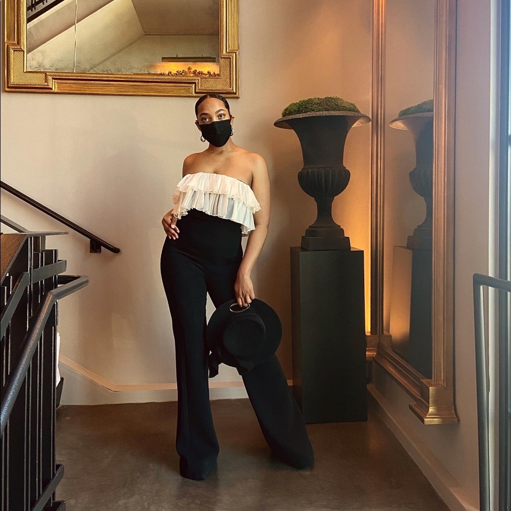 Alexis Kaiya Frill Jumpsuit